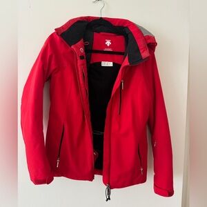 Descente Red Ski Jacket